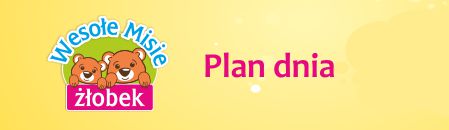 zlobek plan dnia